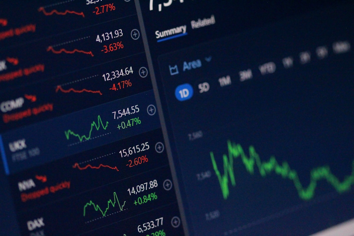 Quantitative finance illustration
