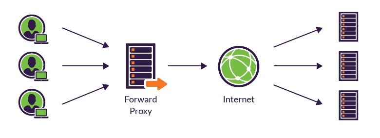 역방향 프록시(Reverse Proxy) 구조도